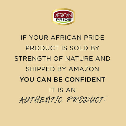 African Pride Black Castor Miracle Extra Hold Braid, Loc, Twist Gel, Tames Frizz & Edges, No Parabens, Sulfates, Mineral Oil or Petrolatum, Contains Black Castor & Coconut Oil