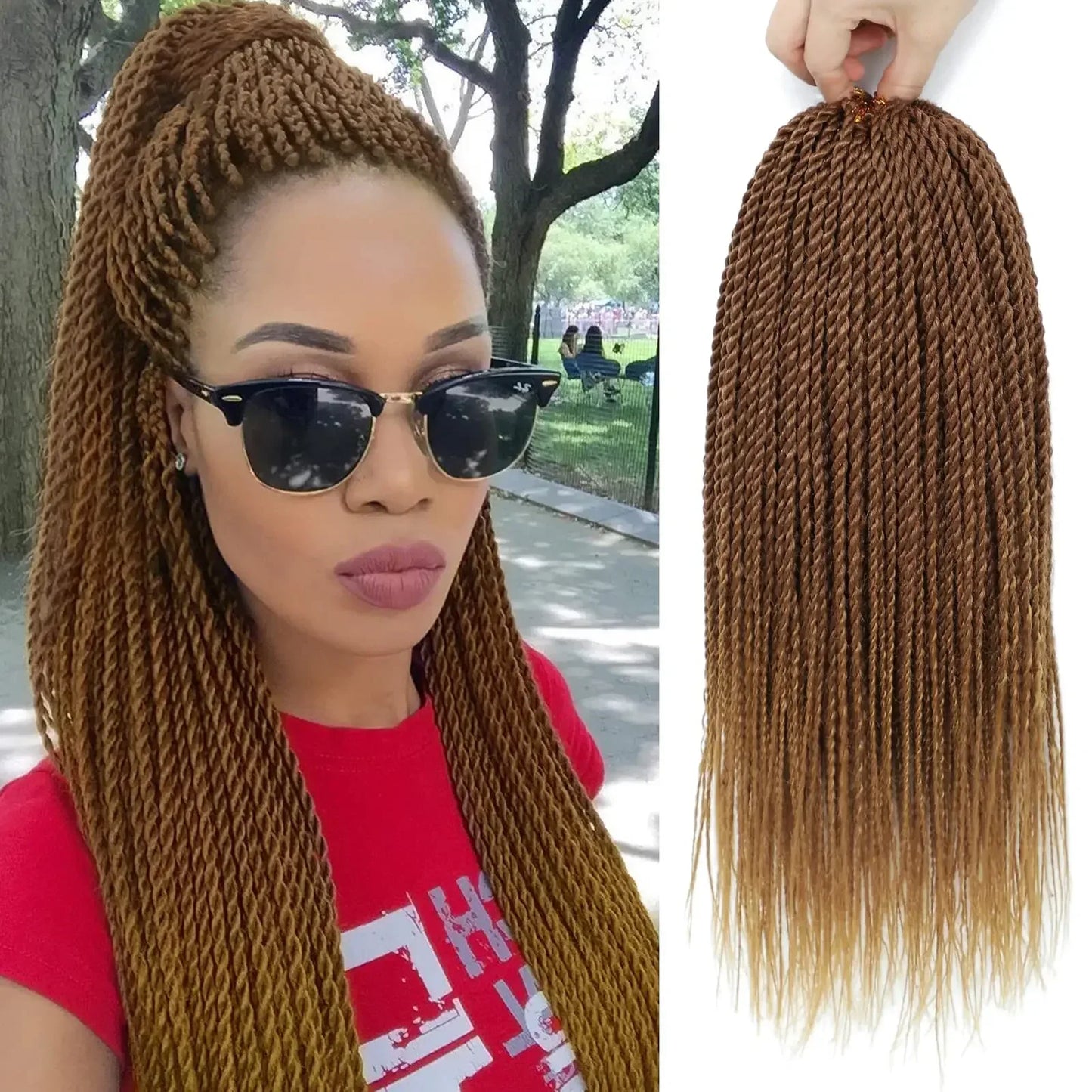 Seneglese twists crochet hair