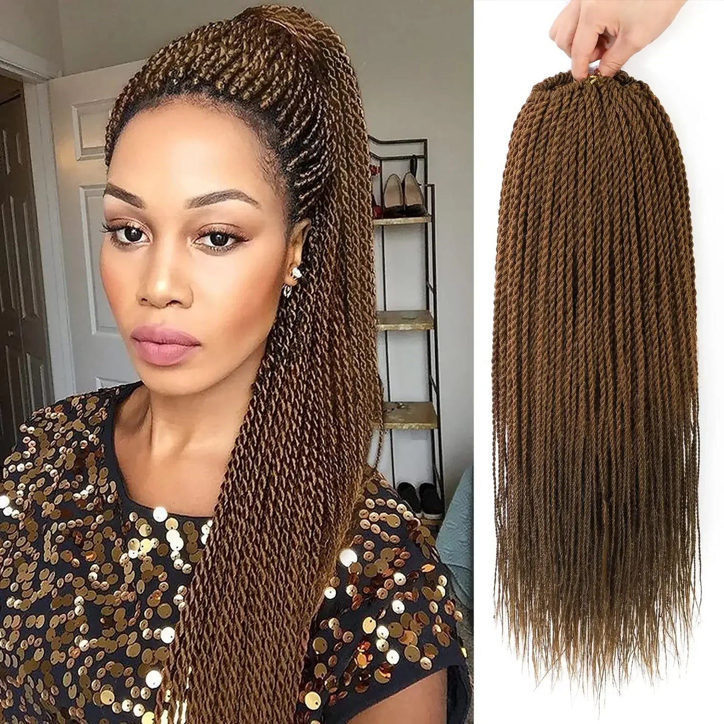 Seneglese twists crochet hair