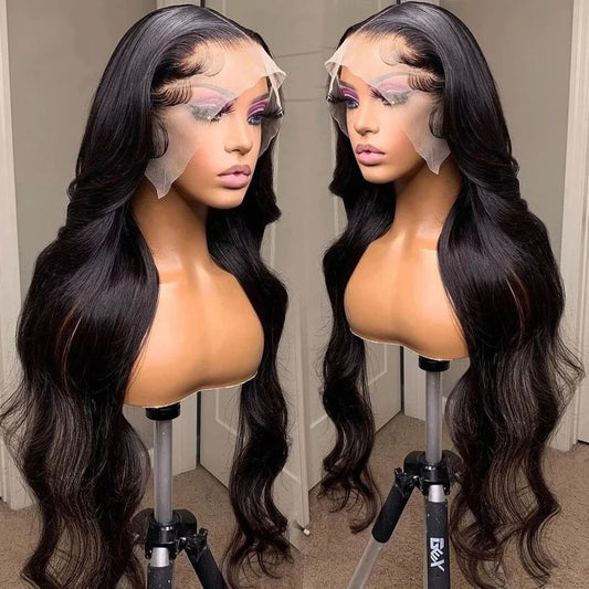 Lace Frontal Wig HD Transparent 13x6 Body Wave Lace Front Human Hair Wig